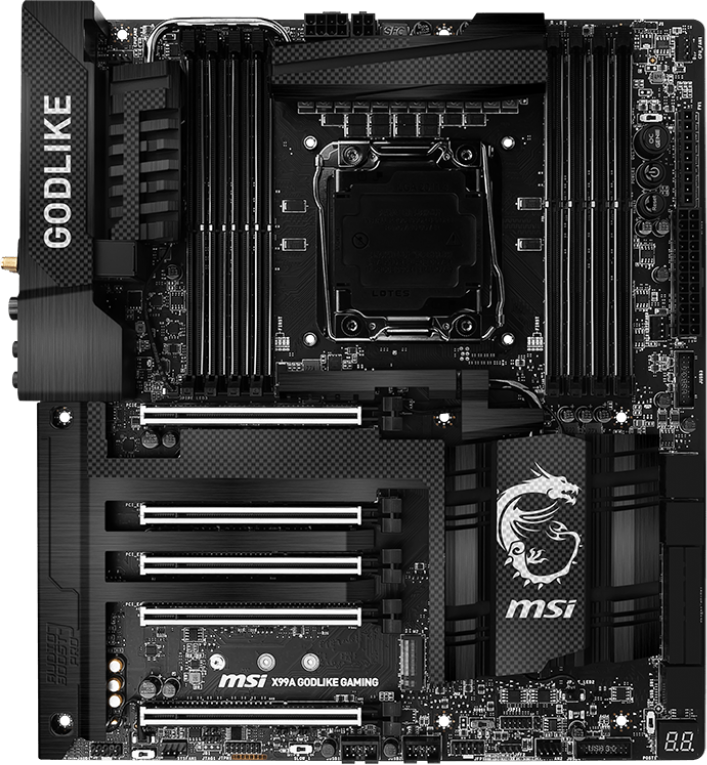 Msi X99a Godlike Gaming Carbon Motherboard Specifications On